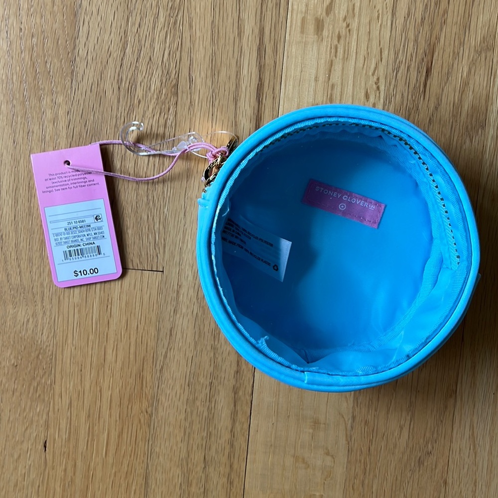 SCL BLUE CIRCLE POUCH